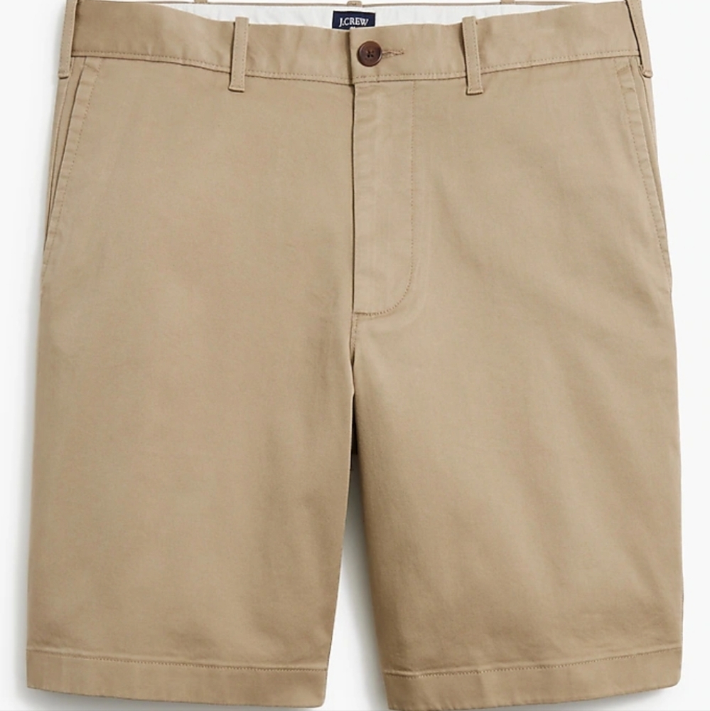 J. Crew Rivington Bundle(2) Shorts Sz33W Khaki/ Navy Blue Flat Front - Picture 9 of 14